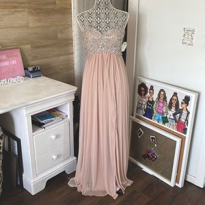 NWT Windsor Strapless Prom Dress